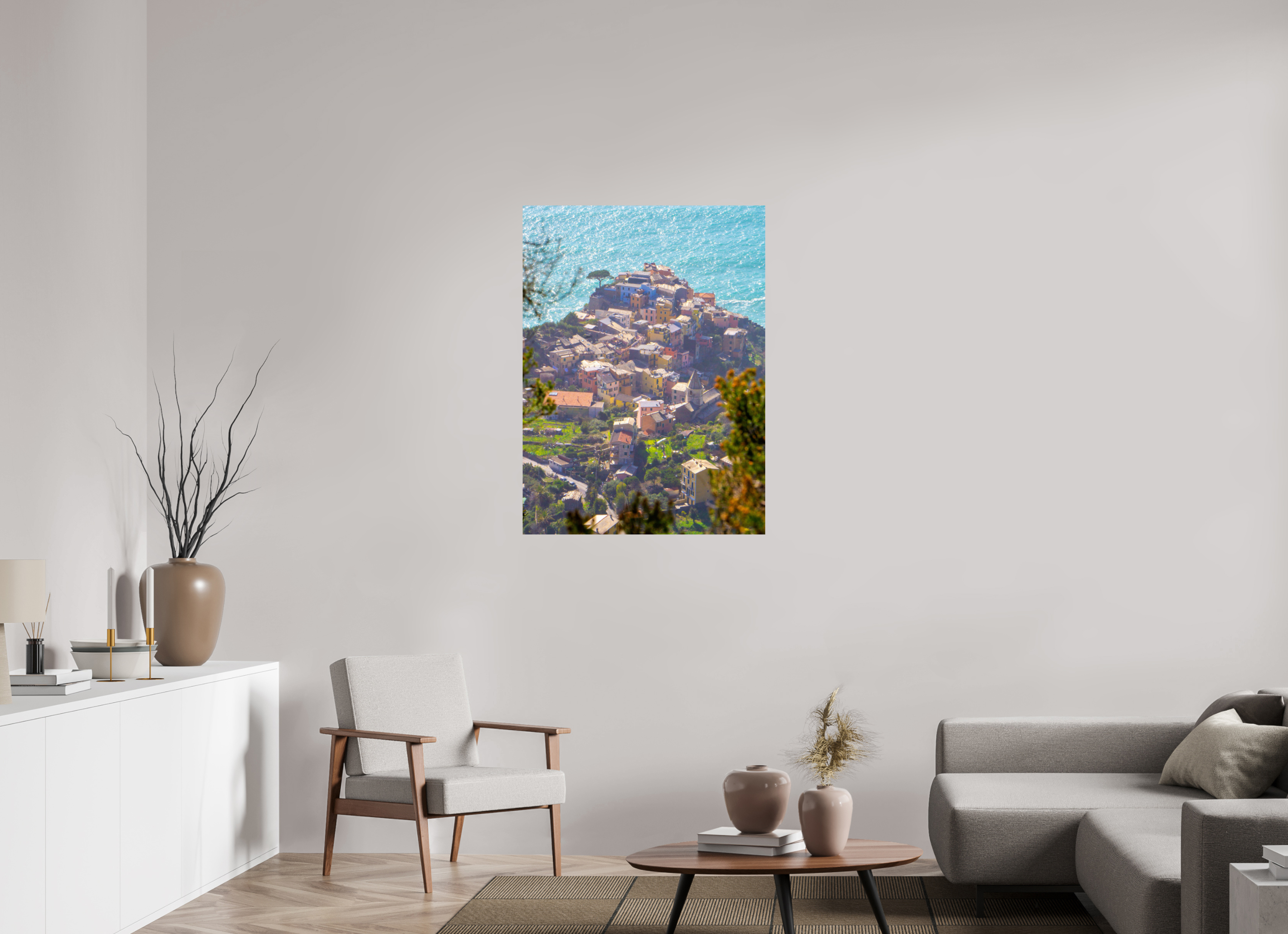 31 x 42″, Photo Print On Fuji Crystal DP II Corniglia - Cinque Terre
