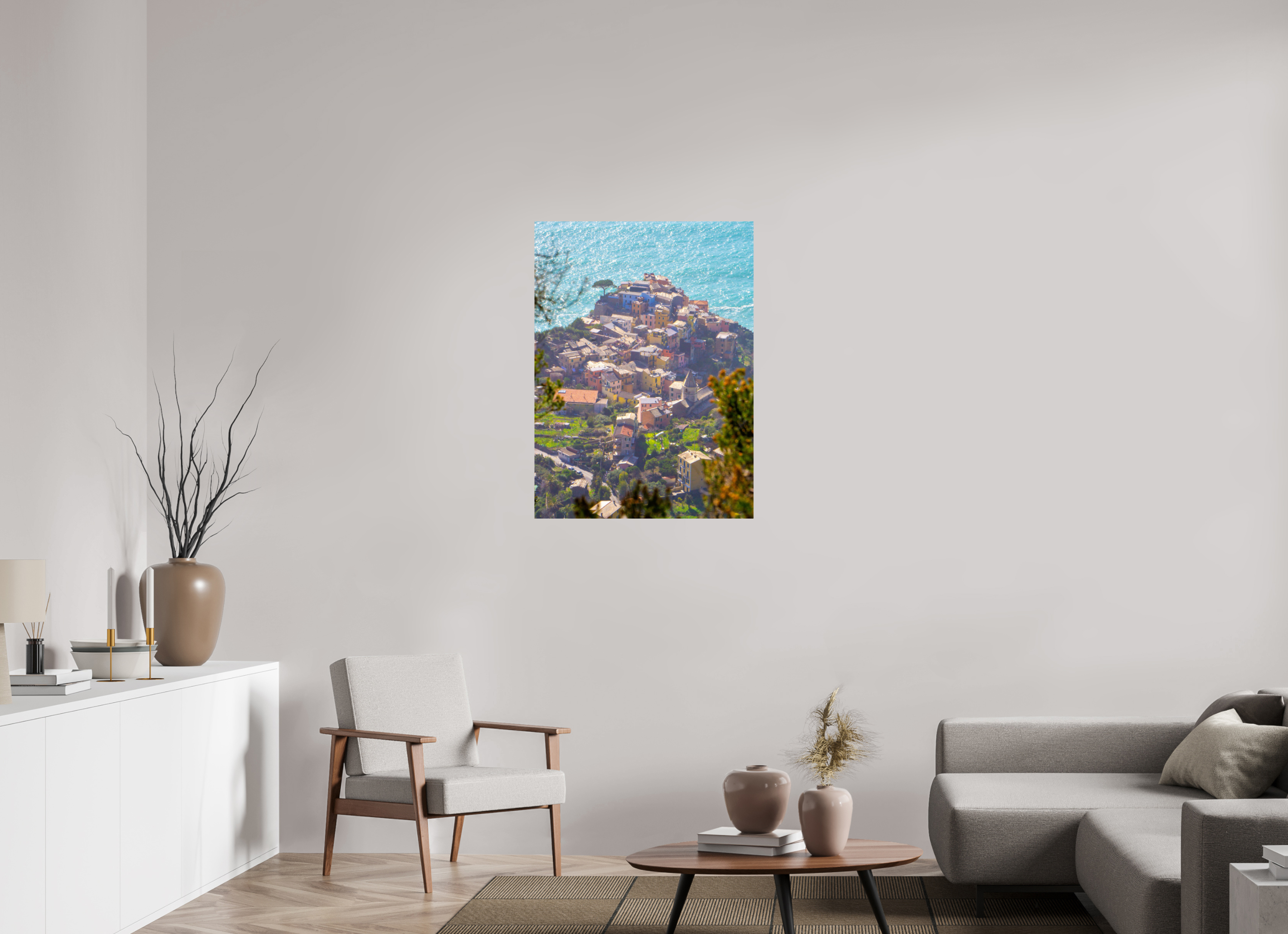 28 x 38″, Photo Print On Fuji Crystal DP II Corniglia - Cinque Terre