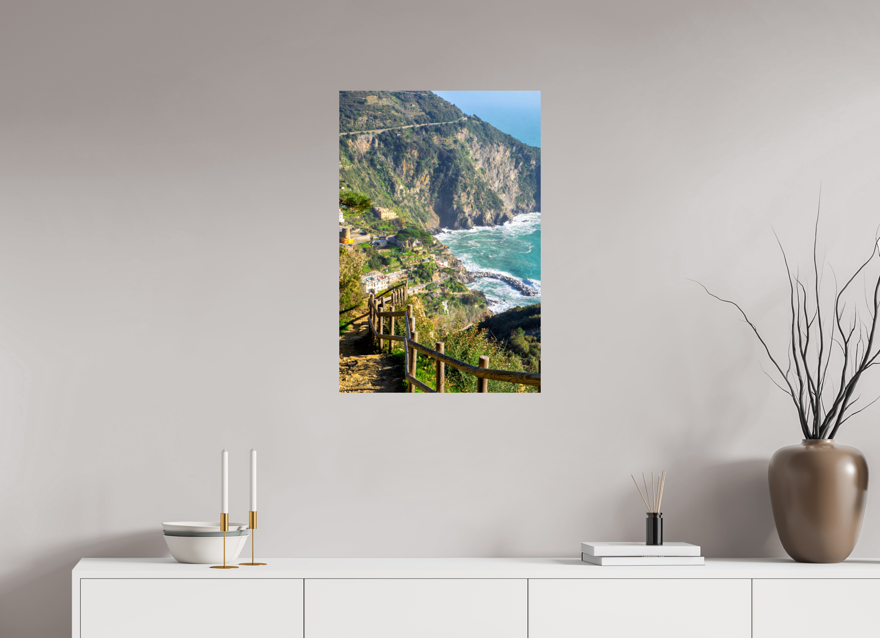 20 x 30″, Photo Print On Fuji Crystal DP II Riomaggiore - Cinque Terre