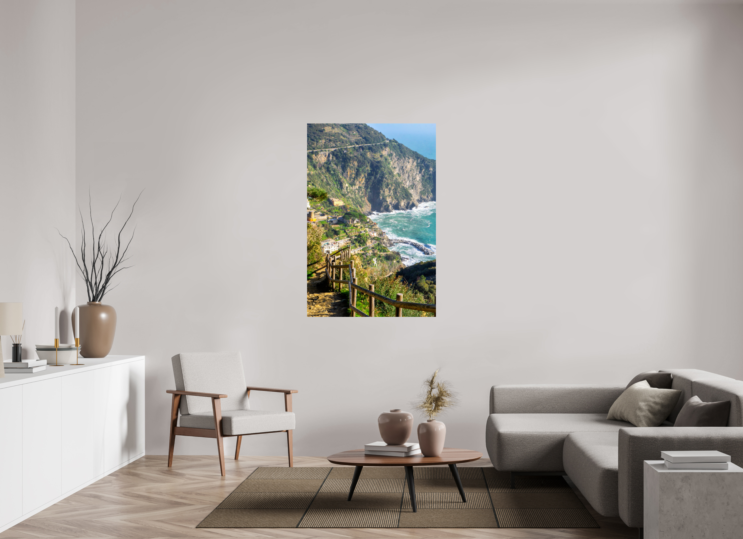 36 x 54″, Photo Print On Fuji Crystal DP II Riomaggiore - Cinque Terre