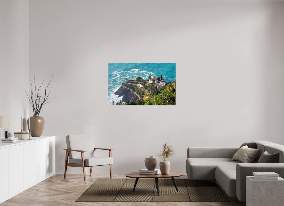 49.1 x 31″, Photo Print On Fuji Crystal DP II Vernazza - Cinque Terre