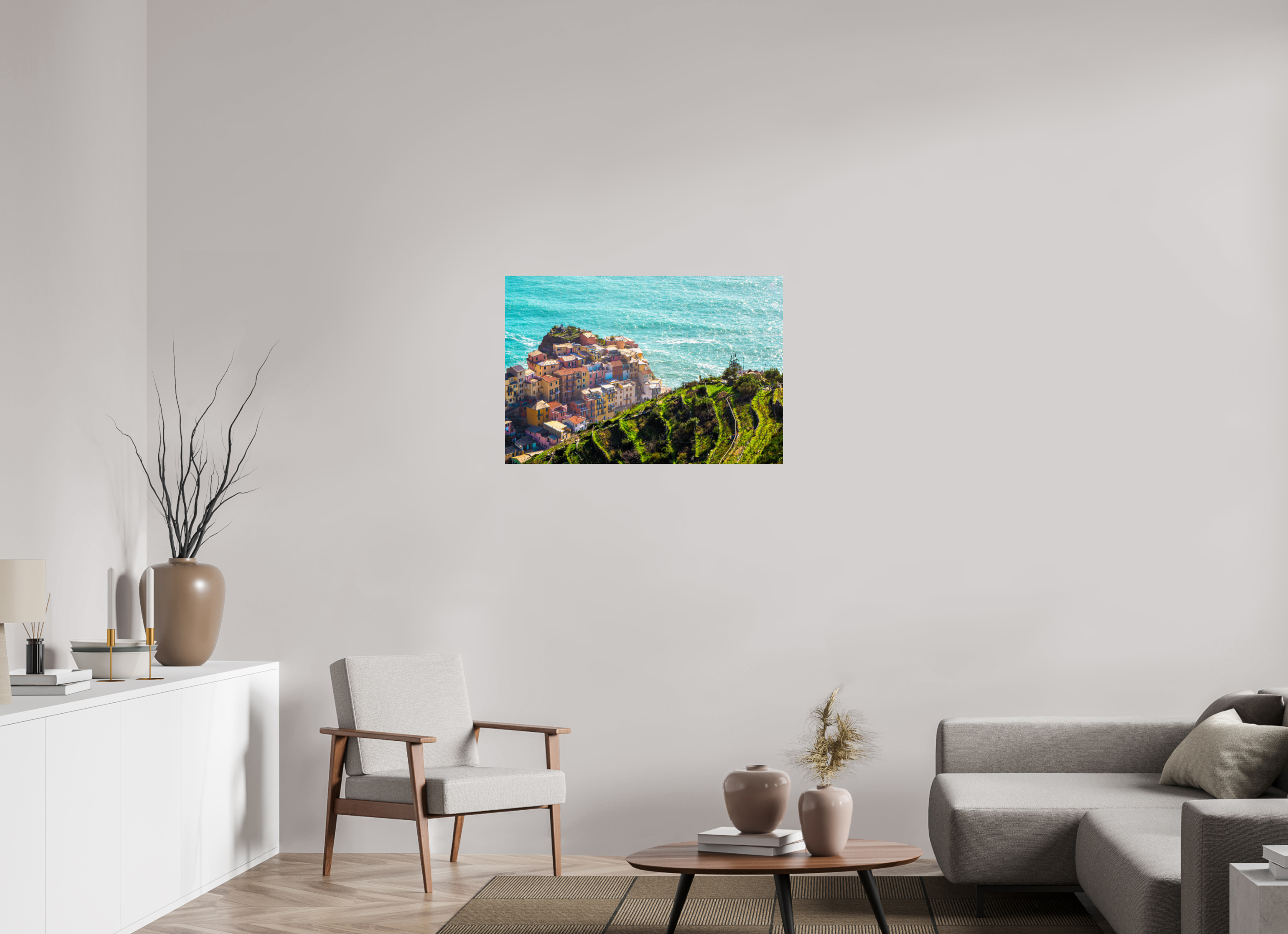 35.6 x 24″, Photo Print On Fuji Crystal DP II Corniglia - Cinque Terre