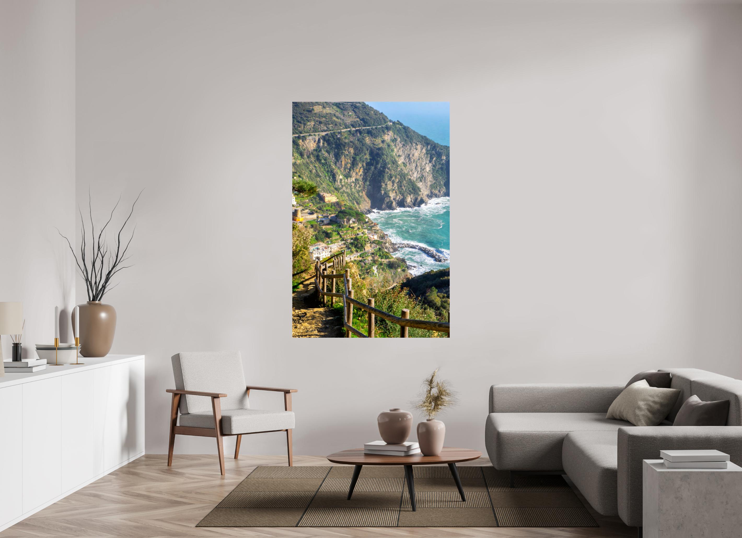 44 x 66″, Photo Print On Fuji Crystal DP II Riomaggiore - Cinque Terre
